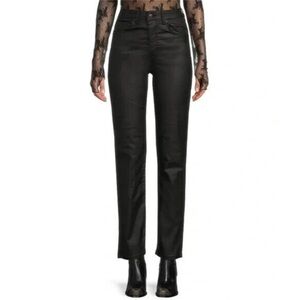 Free People Vegan Leather High Rise Pants